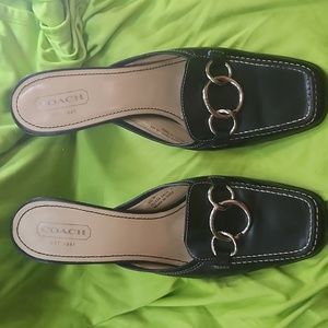 ♦️Coach slip on Heels♦️
